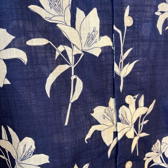 Jos. A. Bank Men's Traditional Fit  Floral Print Cotton Shirt Size 3X NWT - Picture 5 of 5